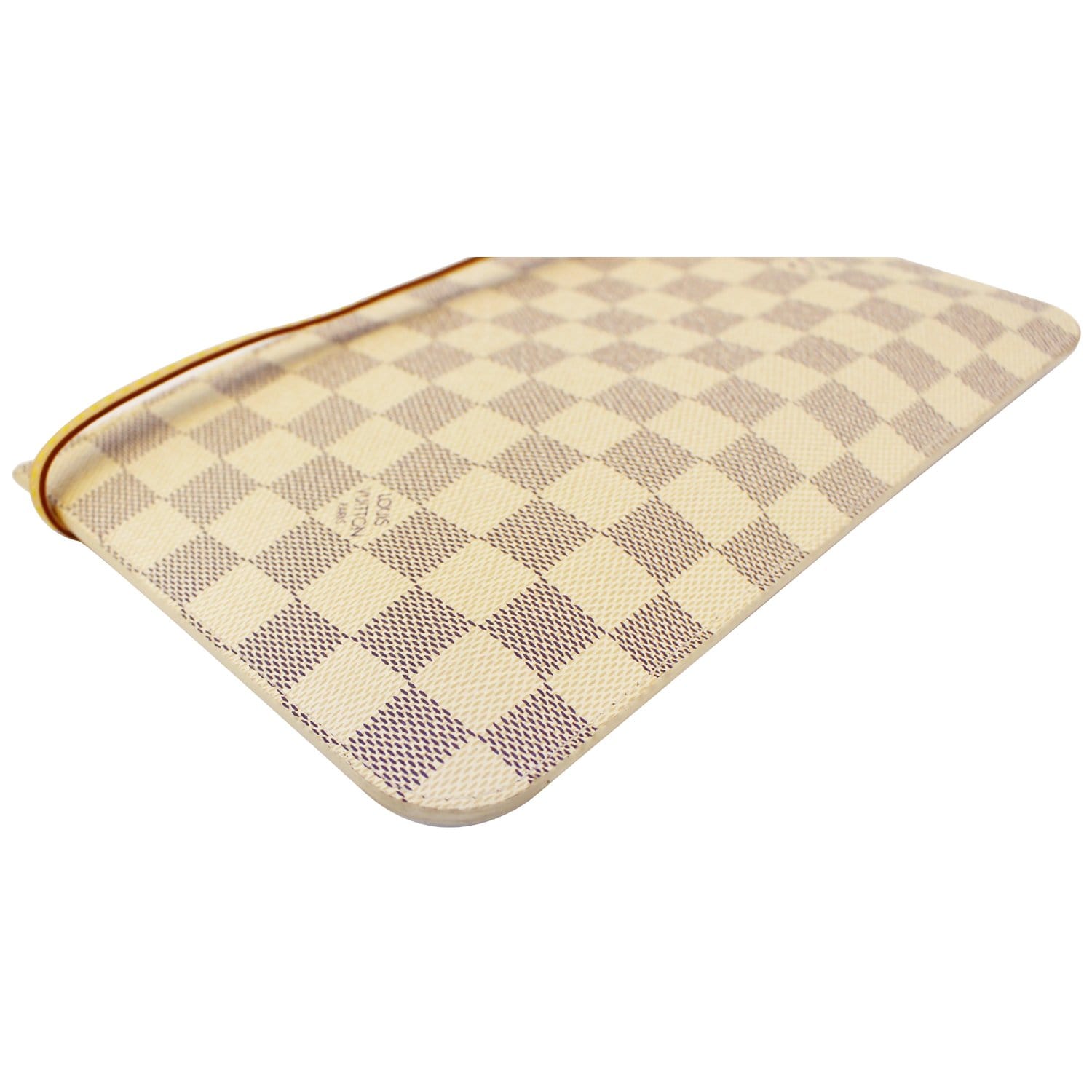 Louis Vuitton Neverfull MM Wristlet Damier Azur Pouch