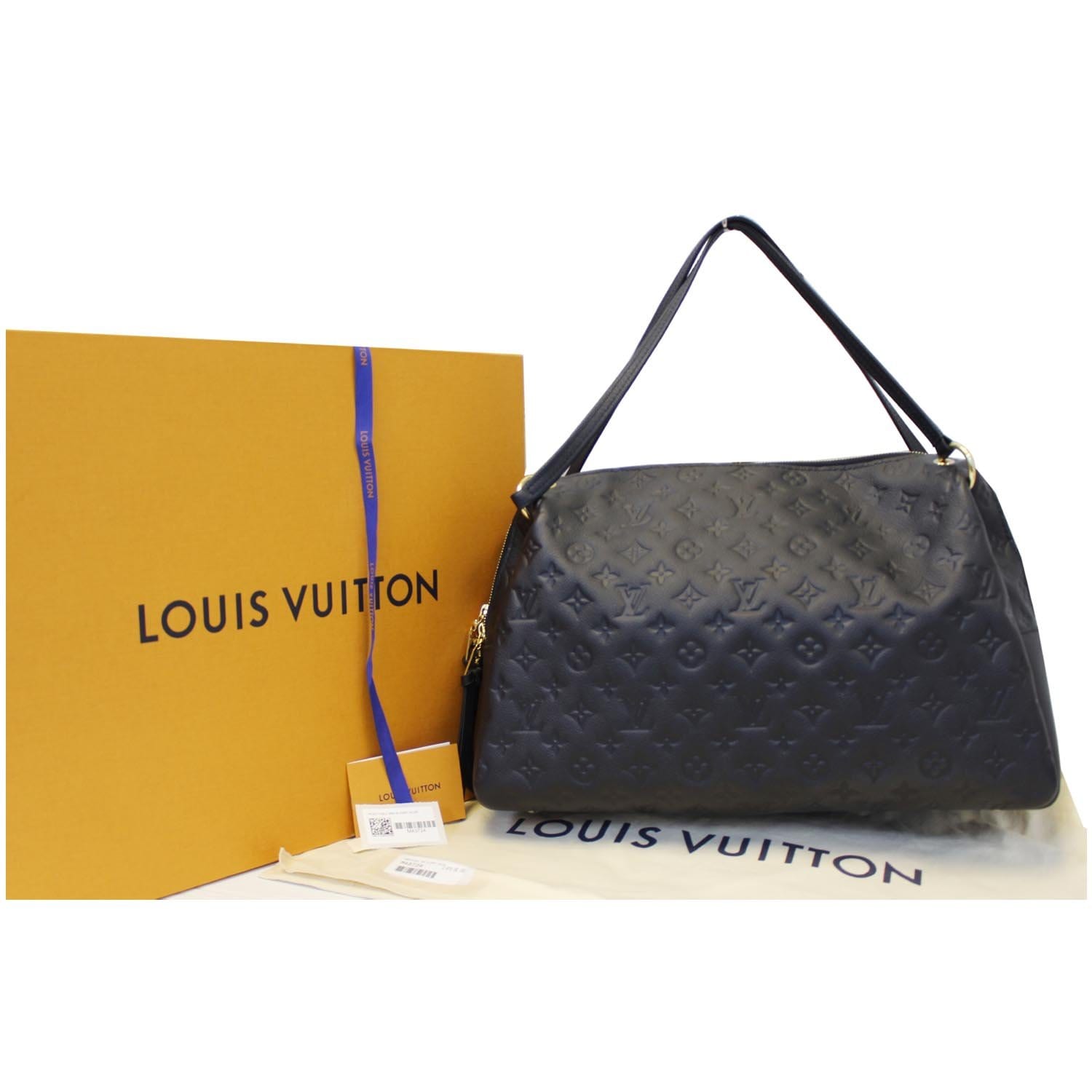 Louis Vuitton Black Monogram Giant Empreinte Leather CarryAll PM Bag -  Yoogi's Closet