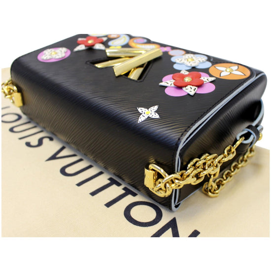 Louis Vuitton Twist Handbag Limited Edition Couture's Flower Tinsel Epi  Leather at 1stDibs