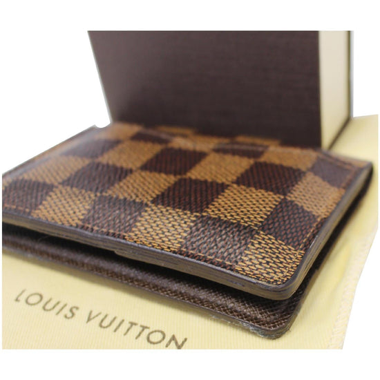Louis Vuitton Damier Ebene Pocket Organizer Card Holder – I MISS YOU VINTAGE