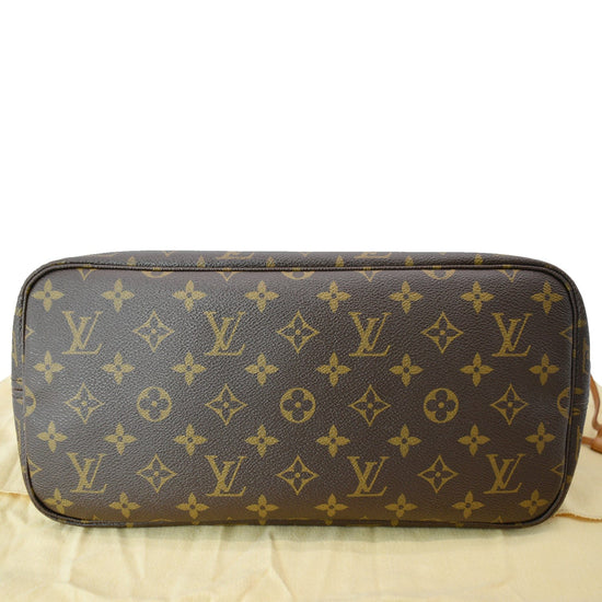 Louis Vuitton Brown Monogram Neverfull MM Cloth ref.946456 - Joli