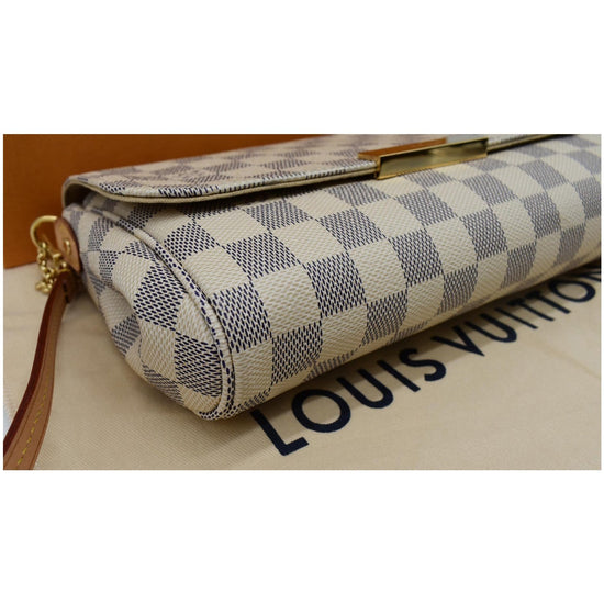 Louis Vuitton Favorite MM Damier Azur Crossbody/ Handbag – thankunext.us