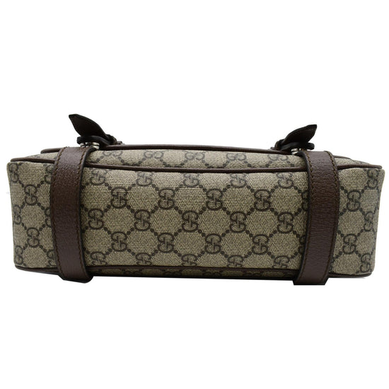 GUCCI GG Supreme Canvas Messenger Bag Beige 658542 - 20% OFF