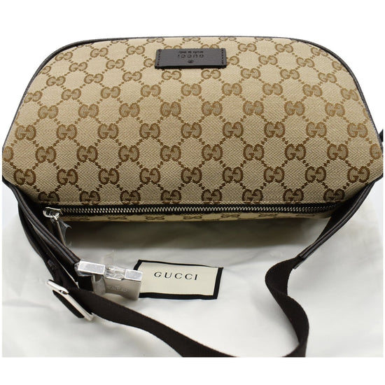 Gucci Waist Pouch GG Canvas Belt Bag - Dallas Handbags