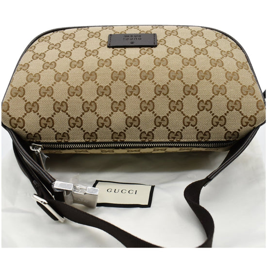 Cloth belt bag Gucci Beige in Cloth - 27933183