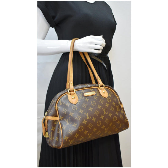 LOUIS VUITTON MONTORGUEIL PM Monogram Canvas Shoulder Hand Bag Added S –  Debsluxurycloset