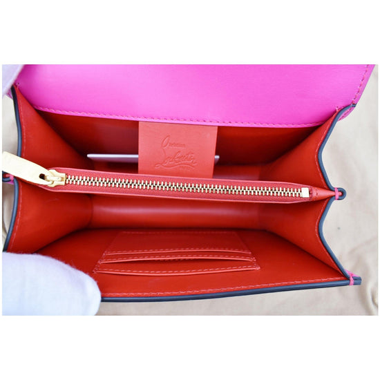 Christian Louboutin - Elisa Pink Leather Mini Top Handle Bag