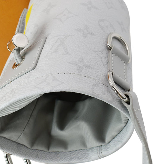 Louis Vuitton Chalk Sling Bag Monogram Logo Story White in Canvas with  Silver-tone - US