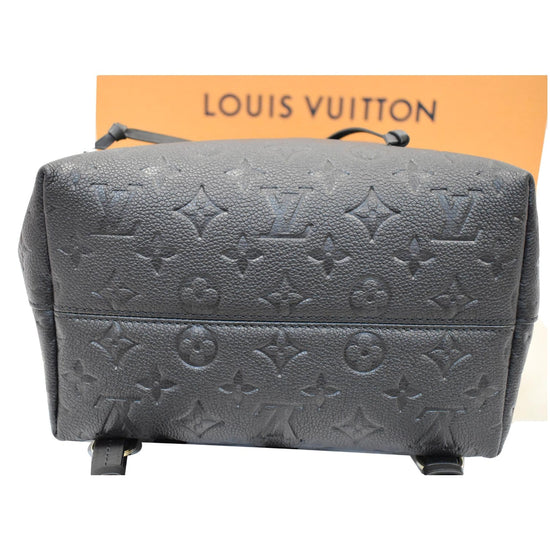 Louis Vuitton Montsouris PM Black Empreinte – Now You Glow