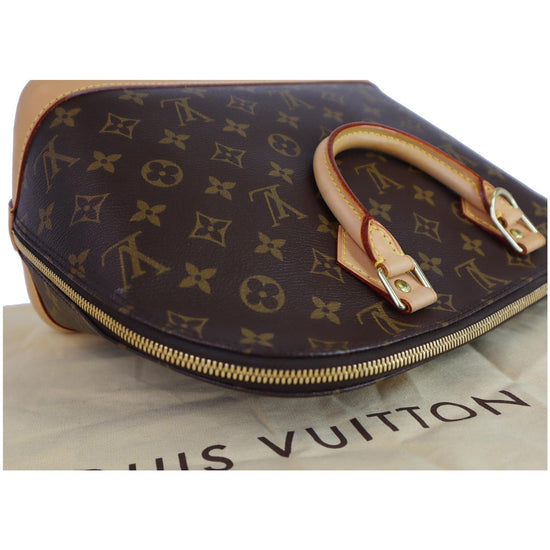 LOUIS VUITTON #38816 Alma Brown Monogram Canvas Satchel Bag – ALL