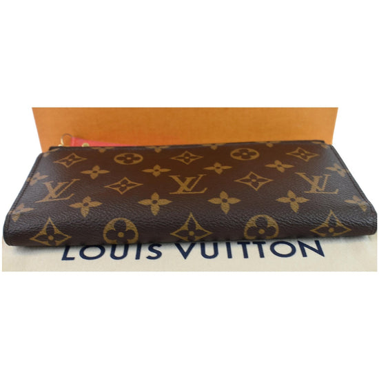 Louis Vuitton Coquelicot Monogram Canvas Adele Wallet Louis Vuitton