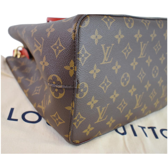 Louis Vuitton Monogram Neonoe Mm Coquelicot Red Coated Canvas Hobo Bag -  MyDesignerly