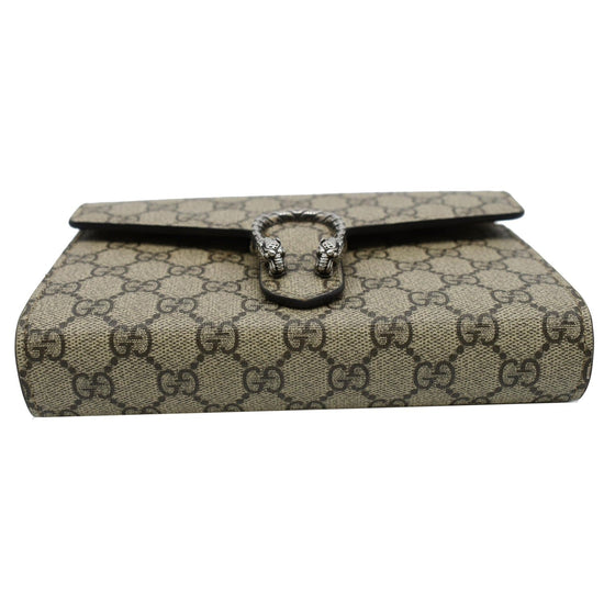 Shop GUCCI Dionysus 2021-22FW Dionysus GG Supreme chain wallet (401231  KHNSN 8642) by baby'sbreath*