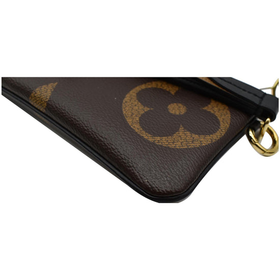 Rectangular Pouch Only for Trio Wristlet Giant Monogram – Keeks Designer  Handbags