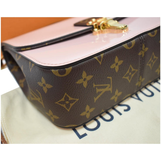 Louis Vuitton Patent Calfskin Monogram Cherrywood BB Scarlet