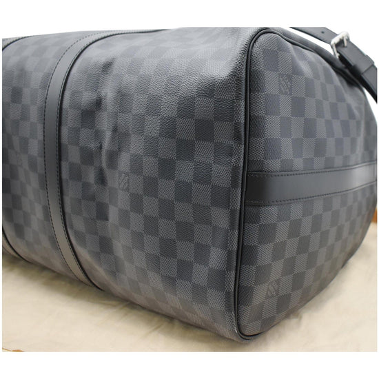 Louis Vuitton Damier Graphite Keepall Bandouliere 55 - Grey Weekenders, Bags  - LOU794568