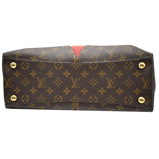 Louis Vuitton V Tote Monogram Canvas and Leather MM at 1stDibs  louis  vuitton monogram v tote, lv v tote, louis vuitton 2 tone purse