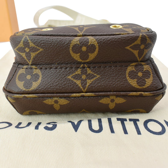 Odéon leather crossbody bag Louis Vuitton Brown in Leather - 28006787