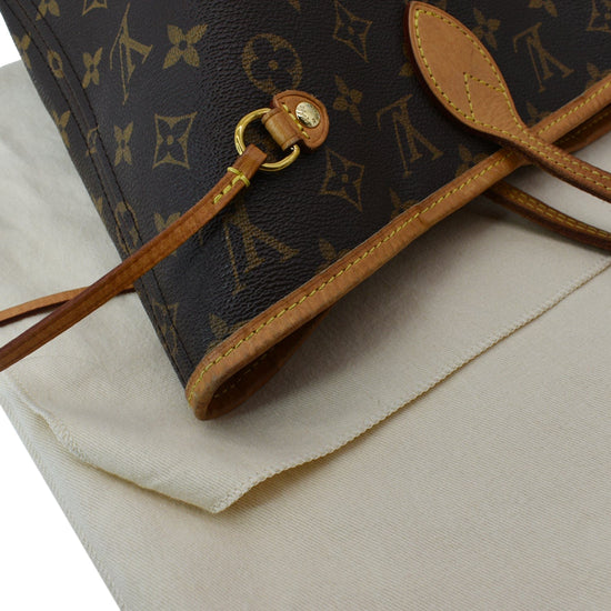 Louis Vuitton Neverfull Bay mm Shoulder Bag in Brown Monogram Canvas