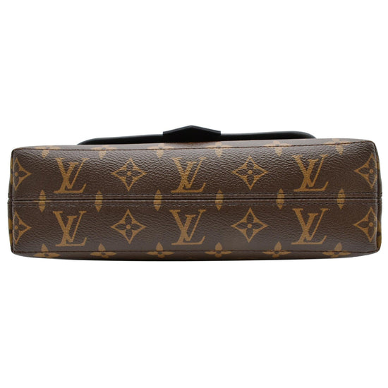 Louis Vuitton Magnetic Messenger Monogram Canvas Brown in Coated Canvas/ Leather with Matte Black-tone - US