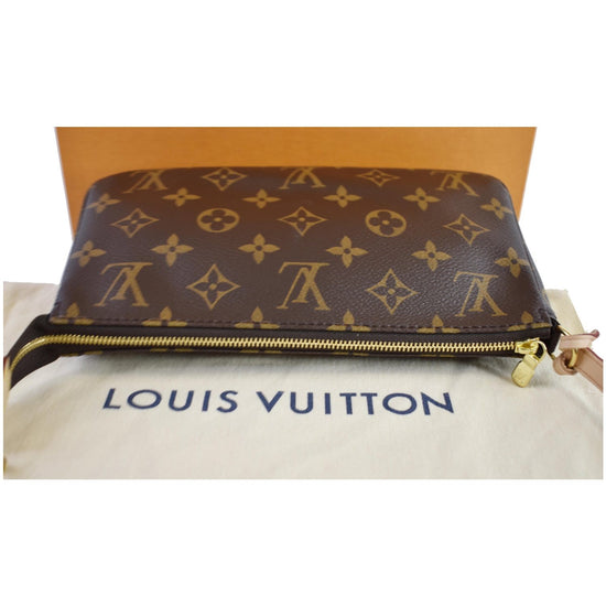 Louis Vuitton Mini Pochette Accessories Damier Ebene Brown - NOBLEMARS