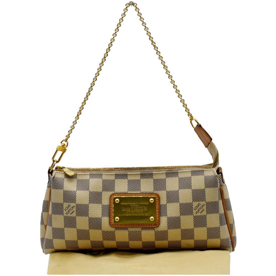 Louis Vuitton Eva Clutch Damier Azur – Addicted to Handbags
