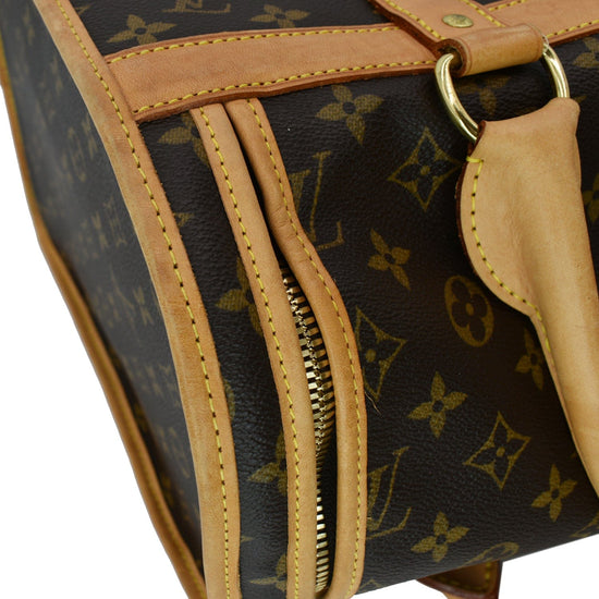 Louis Vuitton Medium Leather Dog Carrier Bag
