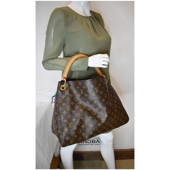 Louis Vuitton Brown, Pattern Print Monogram Artsy mm