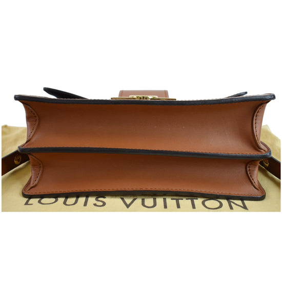 Louis Vuitton Brown Monogram Reverse MM Dauphine Shoulder Bag – On Que Style