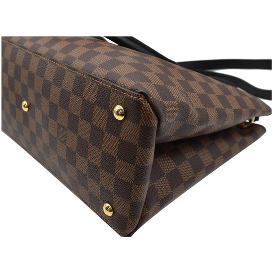 Louis Vuitton Riverside Damier Ebene Yellow Epi Charm Brown/Black in Coated  Canvas with Gold-tone - US