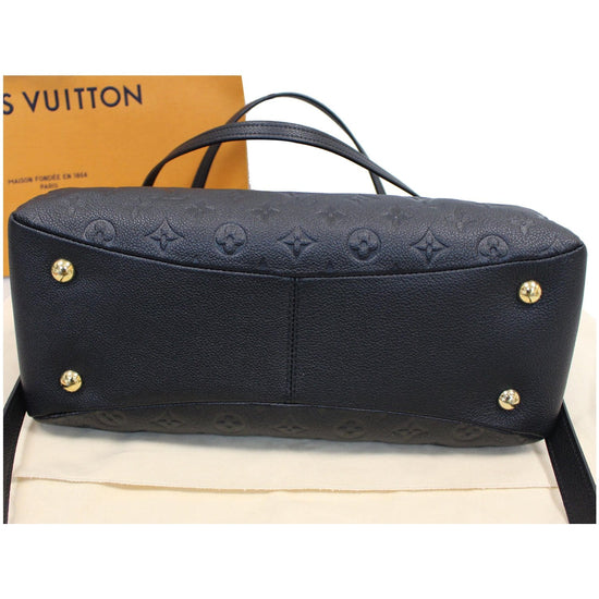 Louis Vuitton Black Monogram Empreinte Ponthieu PM Leather Pony-style  calfskin ref.177905 - Joli Closet