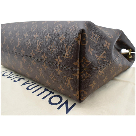 Louis Vuitton Graceful MM Monogram Bag New Brown Cloth ref.234939 - Joli  Closet