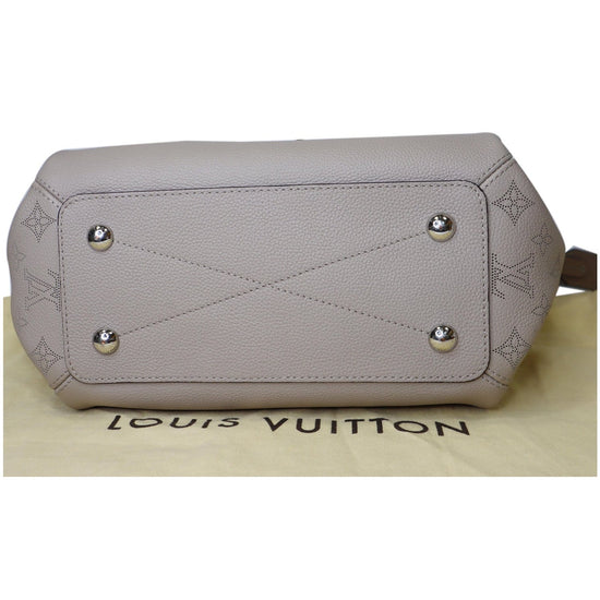 Louis Vuitton Mahina Leather Haumea Bag Galet M55031