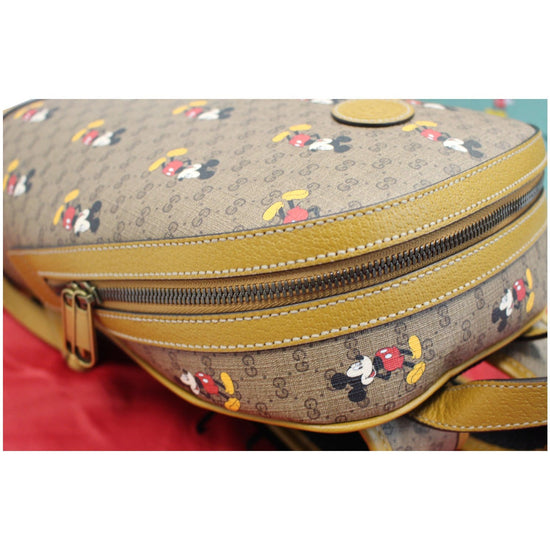 552884 Disney X Gucci Mickey GG Supreme Backpack Small – Keeks Designer  Handbags