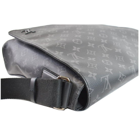 Louis Vuitton District Monogram Eclipse MM Black in Canvas/Leather with  Ruthenium - US