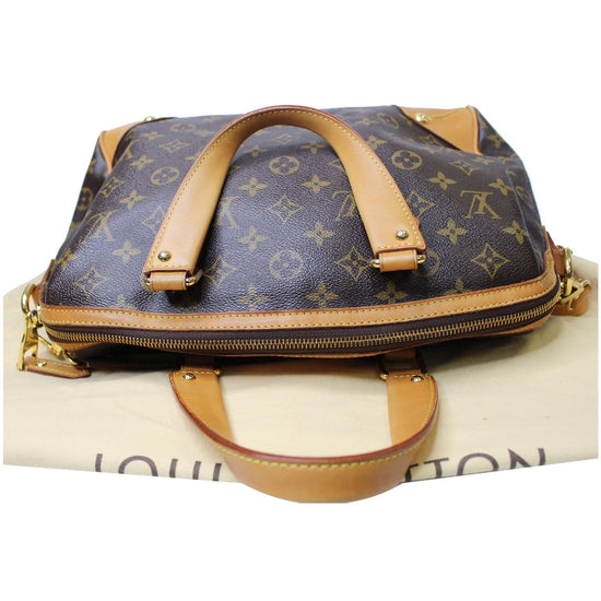 Retiro handbag Louis Vuitton Brown in Cotton - 30318819