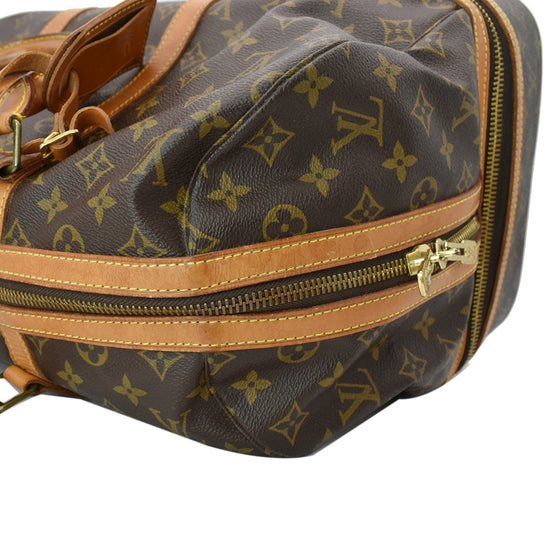 LOUIS VUITTON M41444 Monogram Brown PVC Sac Sport Travel Hand Bag