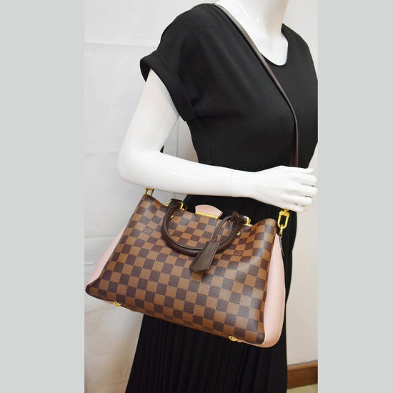 Louis Vuitton Black Damier Ebene Brittany QJB1YUDMKB004