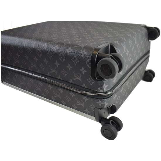 Louis Vuitton Black Monogram Fabric Horizon Soft 55 Rolling Suitcase -  Yoogi's Closet