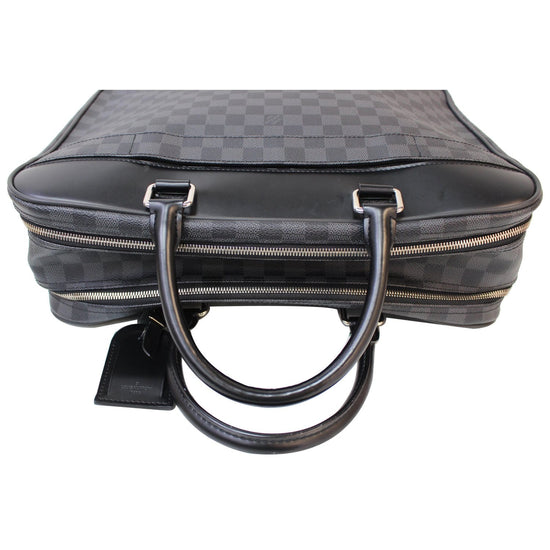 Louis Vuitton Overnight Damier Graphite Travel Bag