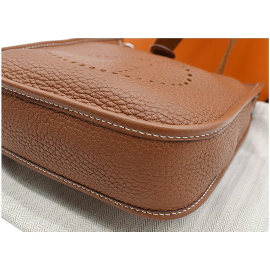 Hermes Evelyne 16 TPM Clemence Calfskin Cuivre