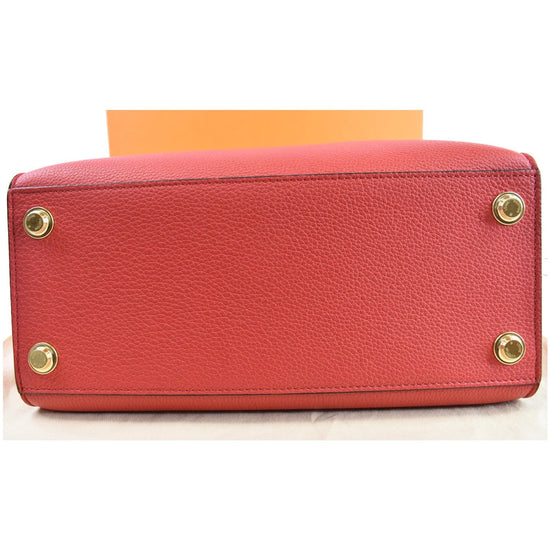Pre-owned Louis Vuitton 2018 City Steamer Pm In Red