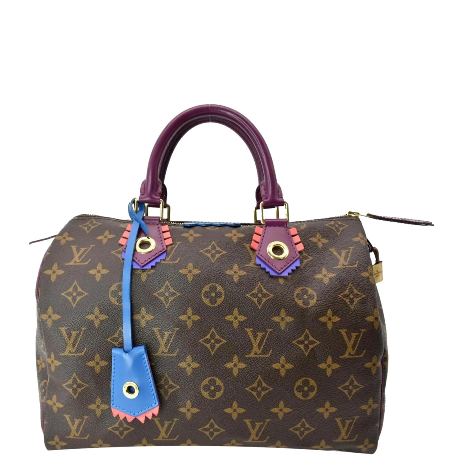Louis Vuitton Multicolor Leather Monogram Totem Key Holder and Bag