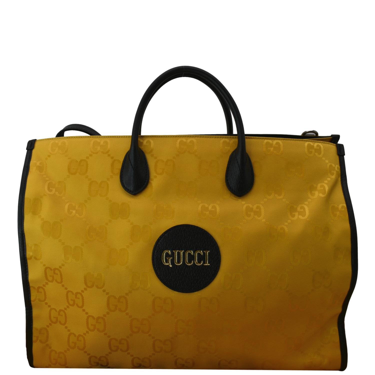 Pre-Owned Gucci GG Nylon and Leather Tote