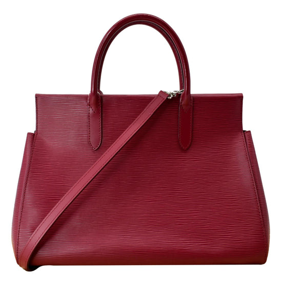 Louis Vuitton Louis Vuitton Marly Mm Handbag M94661 Epi Leather Blue Auction