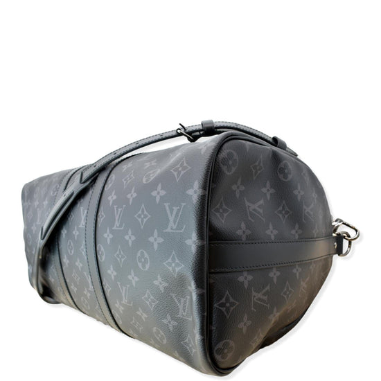 louis vuitton travel bag Black Leather ref.195430 - Joli Closet