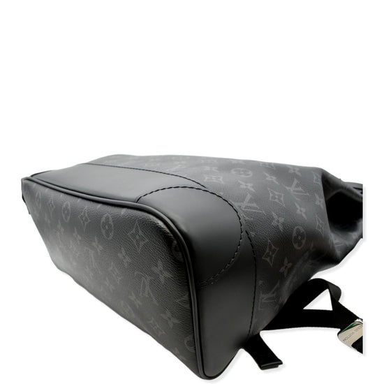 Louis Vuitton Black Monogram Eclipse Steamer Backpack 624lvs316 at