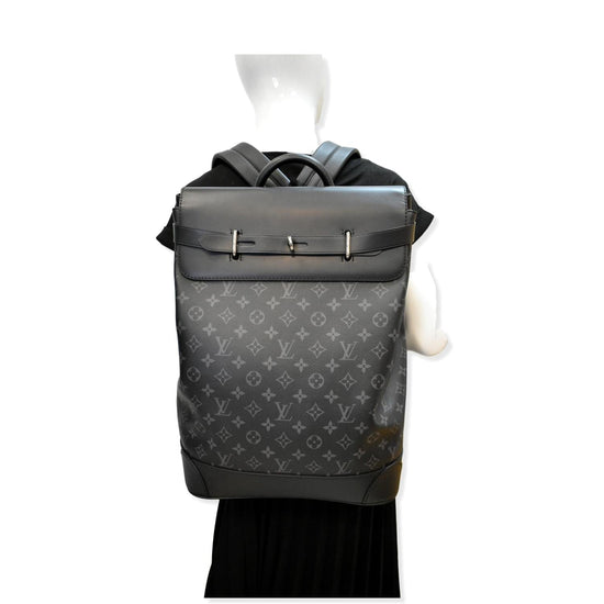 Louis Vuitton Men's Monogram Eclipse Saumur Backpack – Luxuria & Co.