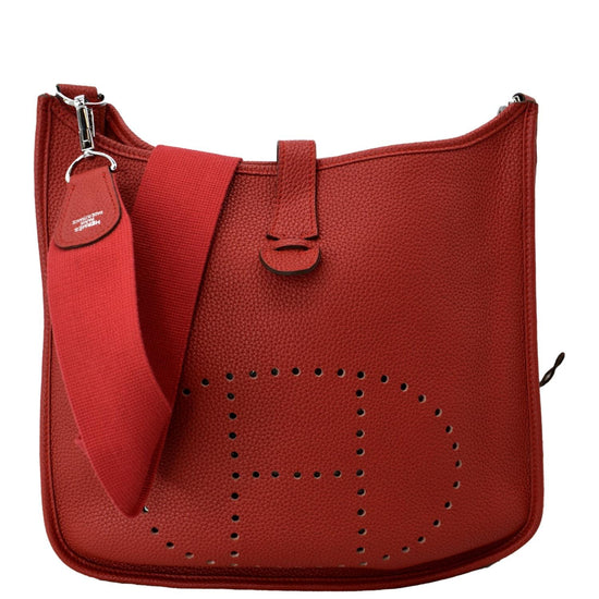 Hermès, Clemence Bougainvillier Red Evelyne