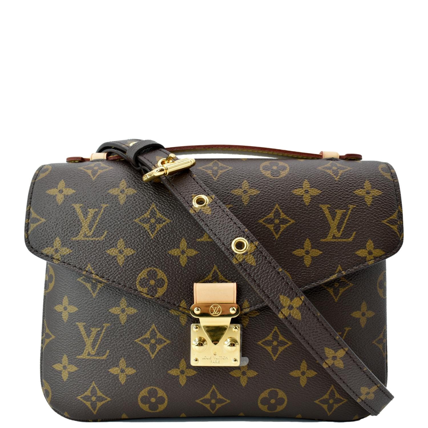 Louis Vuitton Metis Pochette Monogram Brown in Coated Canvas - US